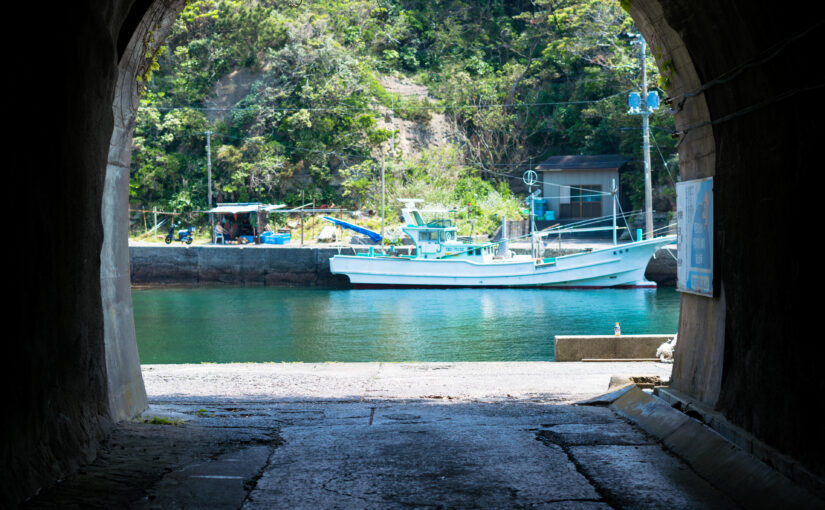 初夏の海辺、鵜原 (2019)